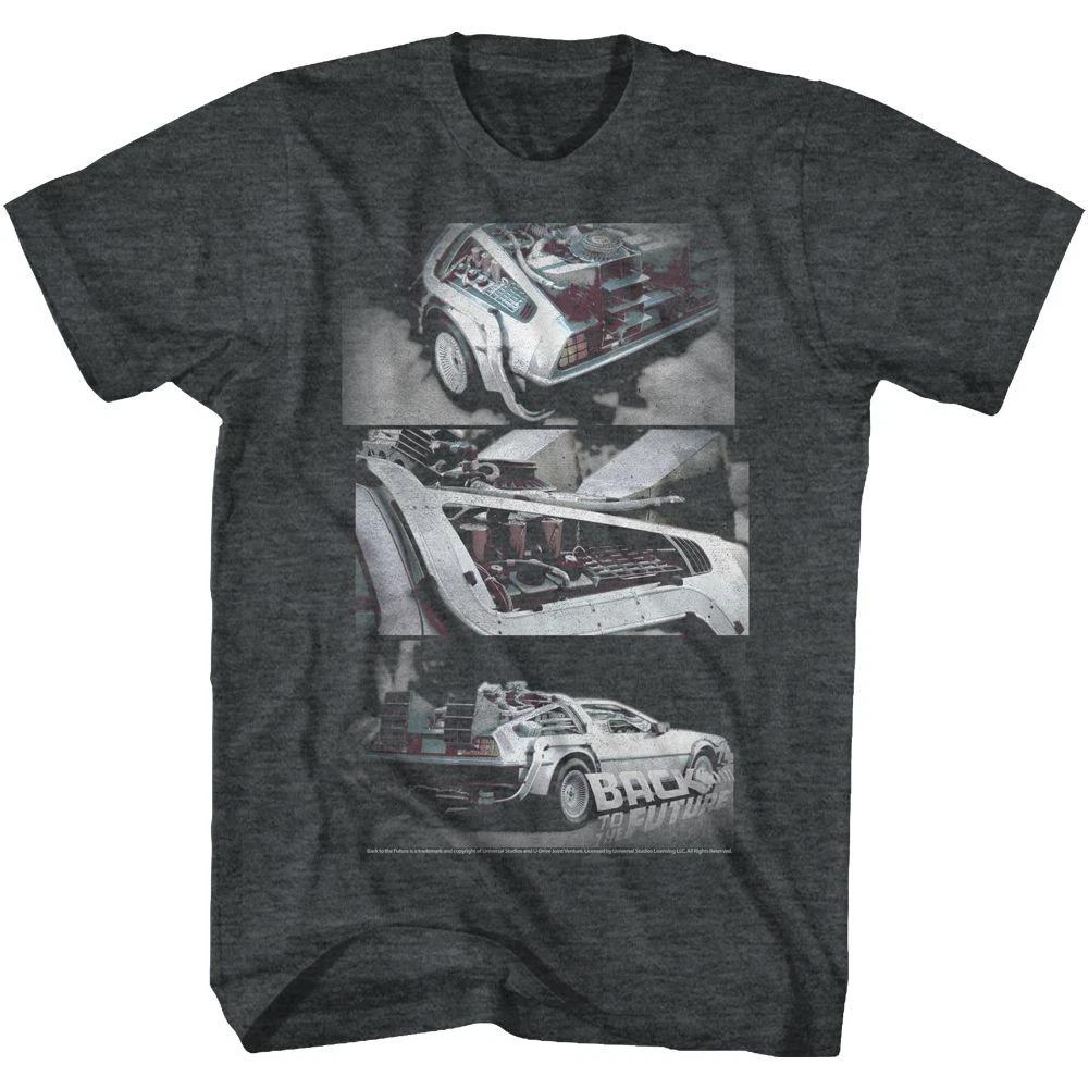 Back To The Future - Hipster To The Future - Short Sleeve - Heather - - T- 120