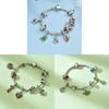 Christmas Jewelry Bracelet With Snowflake And Santa Elements For Women And Men