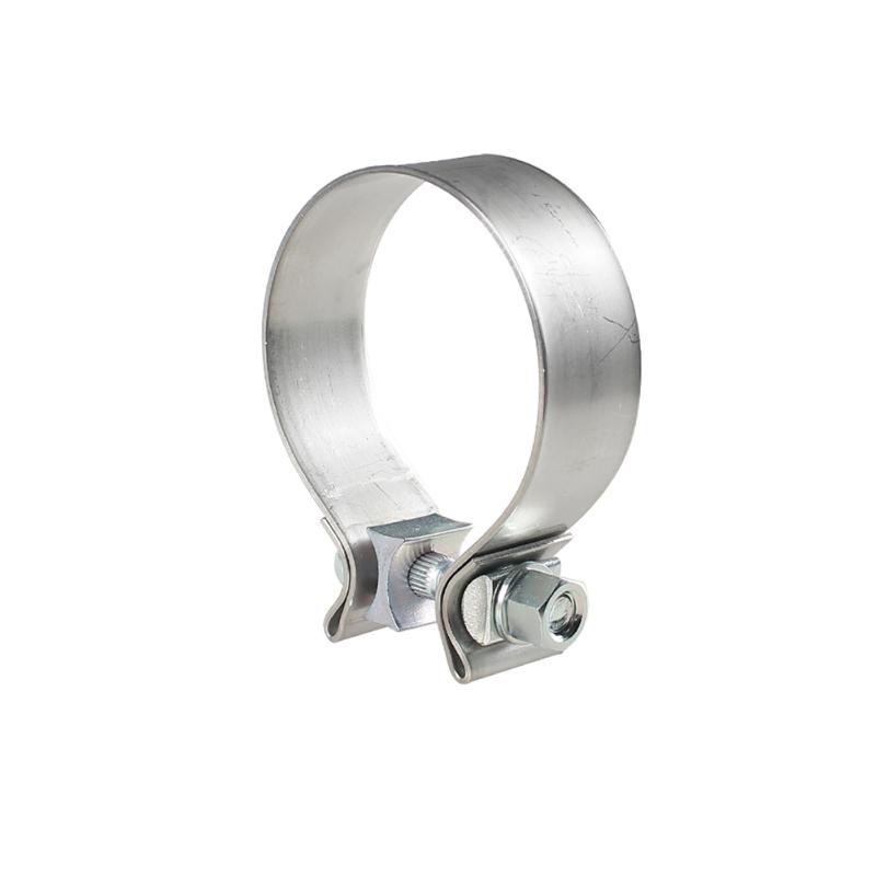 2"/2.5"/3"/4" Butt Joint Narrow Band Exhaust Clamp Stainless Steel Car Modified Muffler Band Clamp