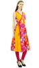 Phagun Cotton Tunic Dress Angrakha Wrap Style Kurti Kurta For Womens