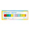11 Pcs Adhesive Memos Pad Aesthetic Stickier Note Colorful Notepads Coloured Index Tabs School Office Supplies