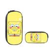 Spongebob Squarepants Cute Cartoon Printing Full-Color Pencil Bag For Primary And Secondary School Students Portable Large-Capacity Leisure