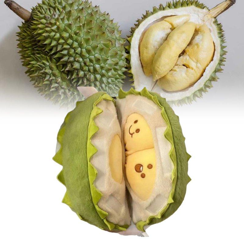 Durian Removable Plush Toy Dolls Soft Room Decoration Ornament Gifts Children