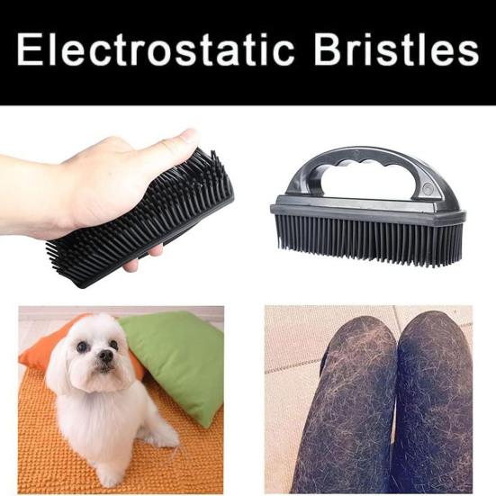 Pet Hair Removal Brush Cat Dog Hair Remover for Grooming Silicone Lint And Debris Cleaning Brush for Home Furniture Clothes