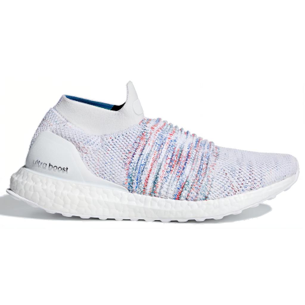 New Adidas Ultraboost Laceless 'White Multicolor' Women's B75857