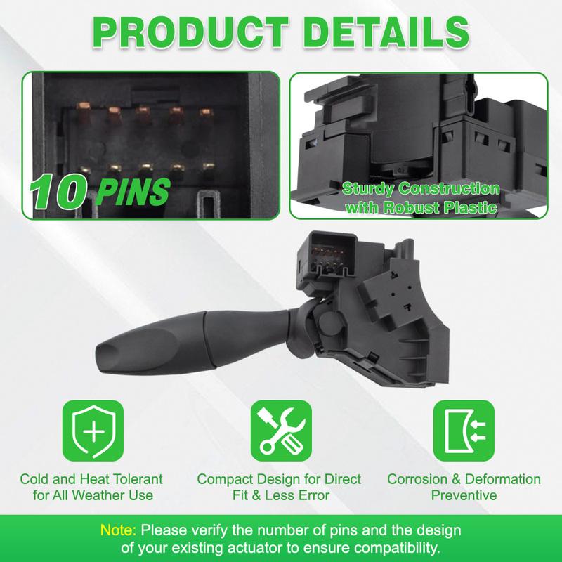 Car Turn Signal Switch Head Light Stalk Combination Switch for Ford Focus 2.0L 2.3L 2000-2007 Left Handle Drive