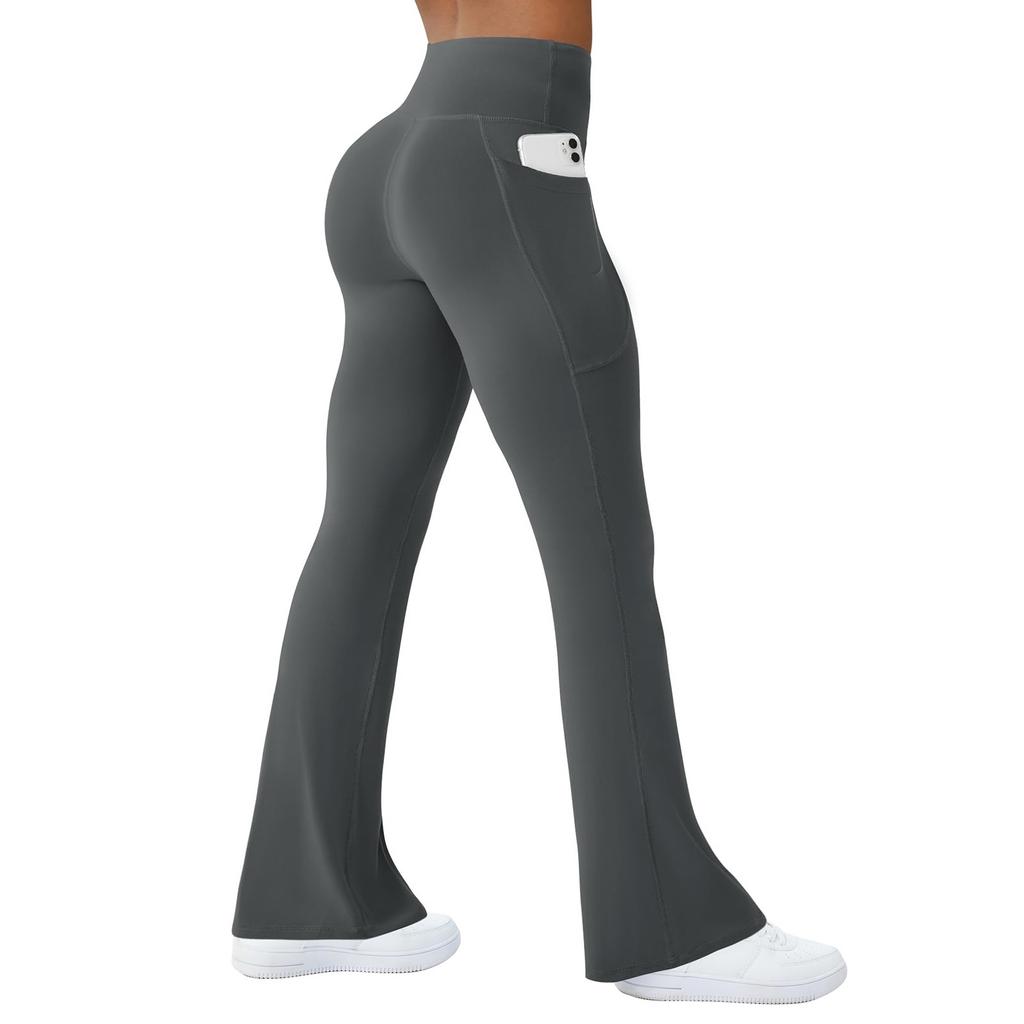 Vinter joggebukser for kvinner Ensfarget uformelle bukser for kvinner Joggebukser i fleece med brede ben og rette bukser