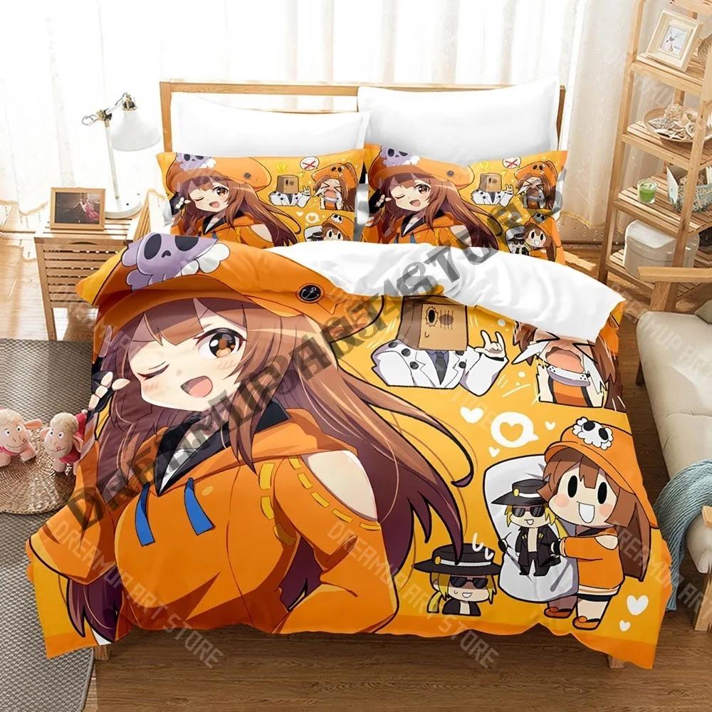 3D Print GUILTY GEAR May Bridget Bedding Set Single Twin Full Queen King Size Bed Set Adult Kid Bedroom Duvetcover Sets