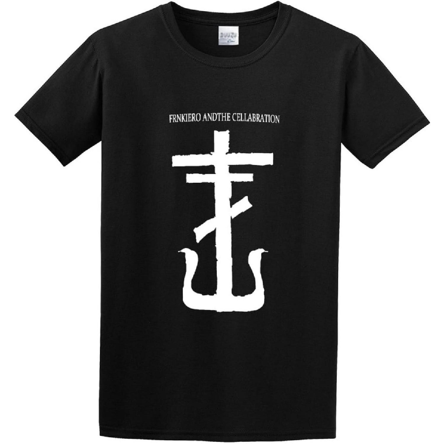 WUWEICHEN Футболка мужская  Cross  Фрэнка Айеро и The Cellabration Черная S разноцветный
