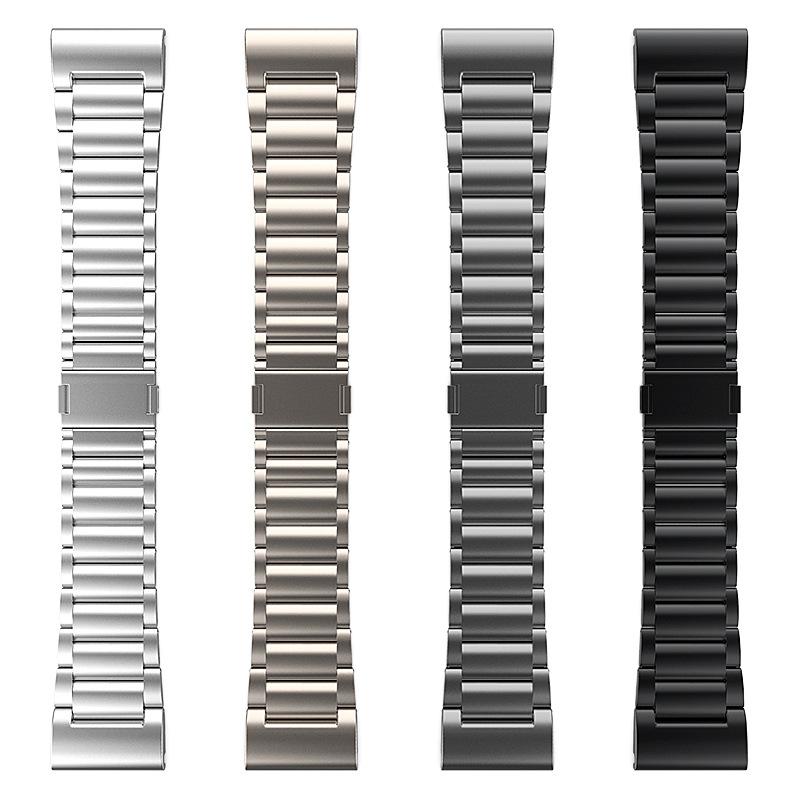 22mm 26mm Quick Fit Titanium Metal Watch Magnetic Band Bracelet For Garmin Fenix 7X/7/6X Pro/5X Plus/Forerunner 955/instinct 2/MARQ Strap Wristband