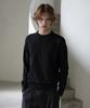 Dekkoloso Mode Herashi Round Knit [Black]