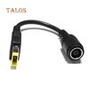 7.9mm Round Jack To Square End Adapter Pigtail for Lenovo Thinkpad Ultrabook Computer Gadgets