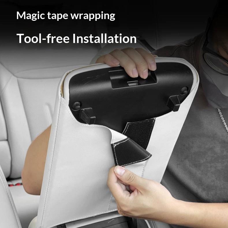 For XPENG G6 2025 Center Console Armrest Cover Leather Interior Heightening Pad Hard Soft Shell Multi Style Protective Case