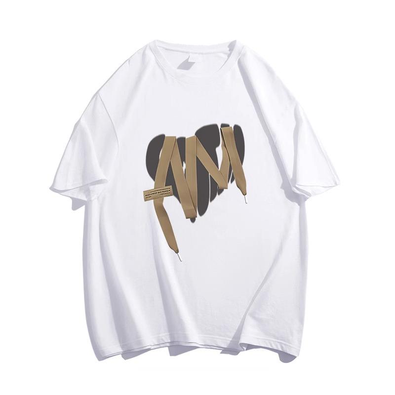 Women's Retro Oversized Heavyweight Cotton T-Shirt - Summer 2024 Design