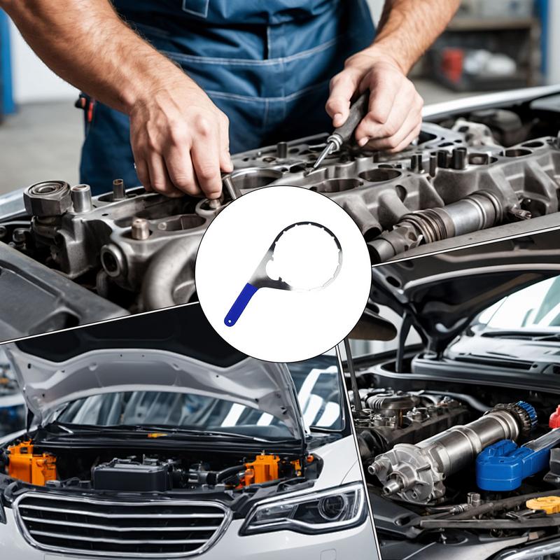 Filter Entlüftungskappen Schlüssel 6-Zoll Automobil Motorfilterschlüssel Hochpräzises Verriegelungs-Installationswerkzeug Für Kleinwagen LKW SUV