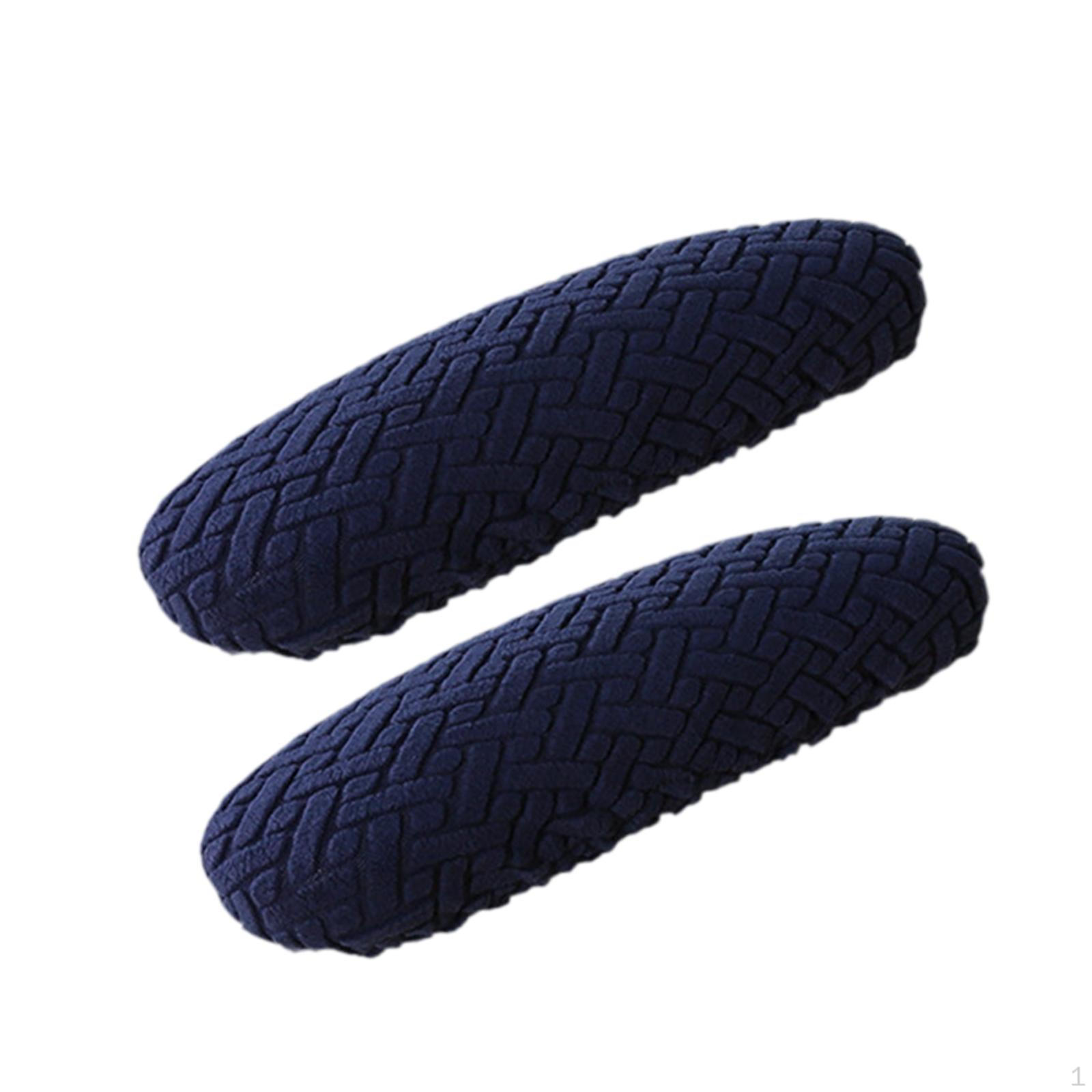 

1 Pair Arm Covers for Office Chairs, Elbow Support Cushions Desk Use темно-синього кольору
