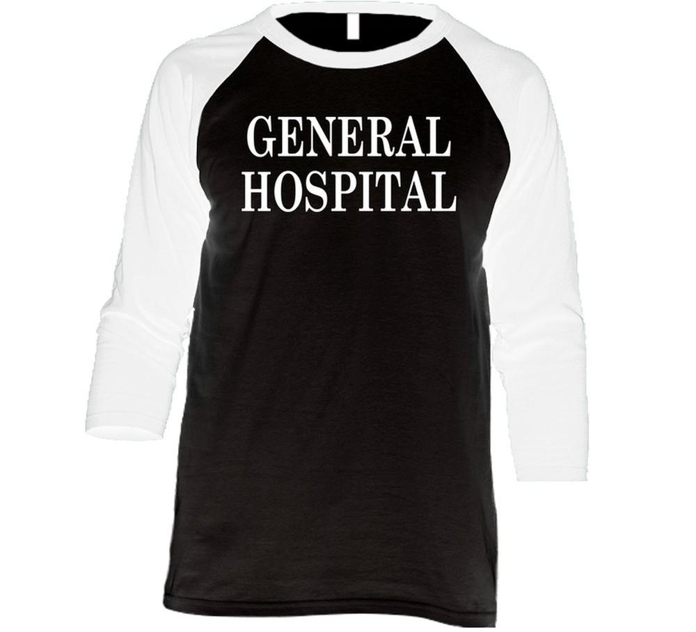

General Hospital Soap Opera Tv Series Fan Raglan Raglan 3/4 Sleeve XL