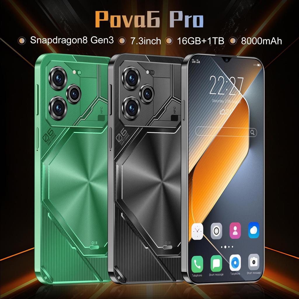 Pova6 Pro: High-Demand Android Smartphone with 16GB RAM + 1TB Storage