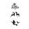 Face Paint Stencils, Body Painting Template Durable, Masquerade Festivals Portable Carnivals Party