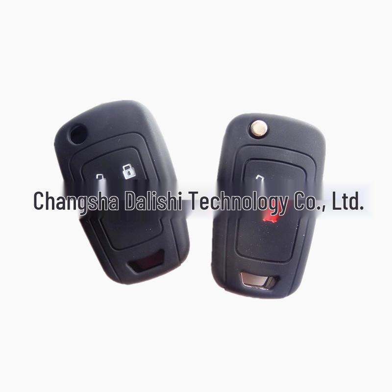Silicone Key Cover for 3-Button Chevrolet Remote - Multi-Color Protective Shell.