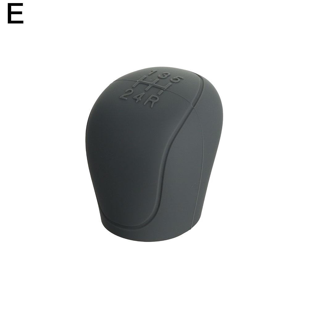 Car Silicone Gear Shift Knob Cover Handbrake Non Slip Grip Handle Case Automobiles Gear Shift Collars Car Interior Accessories