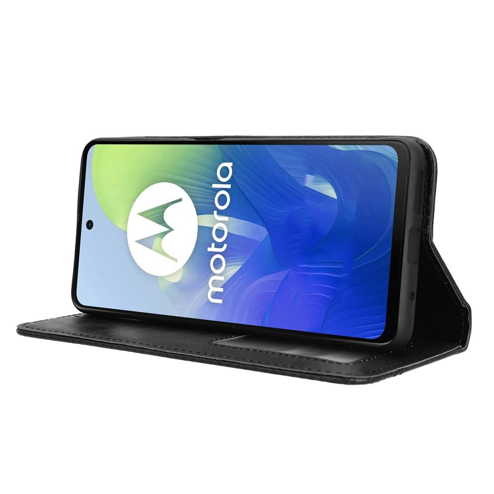 For Motorola Moto G04 4G/G04s 4G/G24 4G/G24 Power/E14 4G Leather Case Retro Wallet Flip Phone Cover