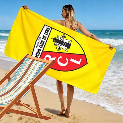 RC Lens Print Beach Towel, Large Soft Quick Dry Towel for Beach Camping Swimming