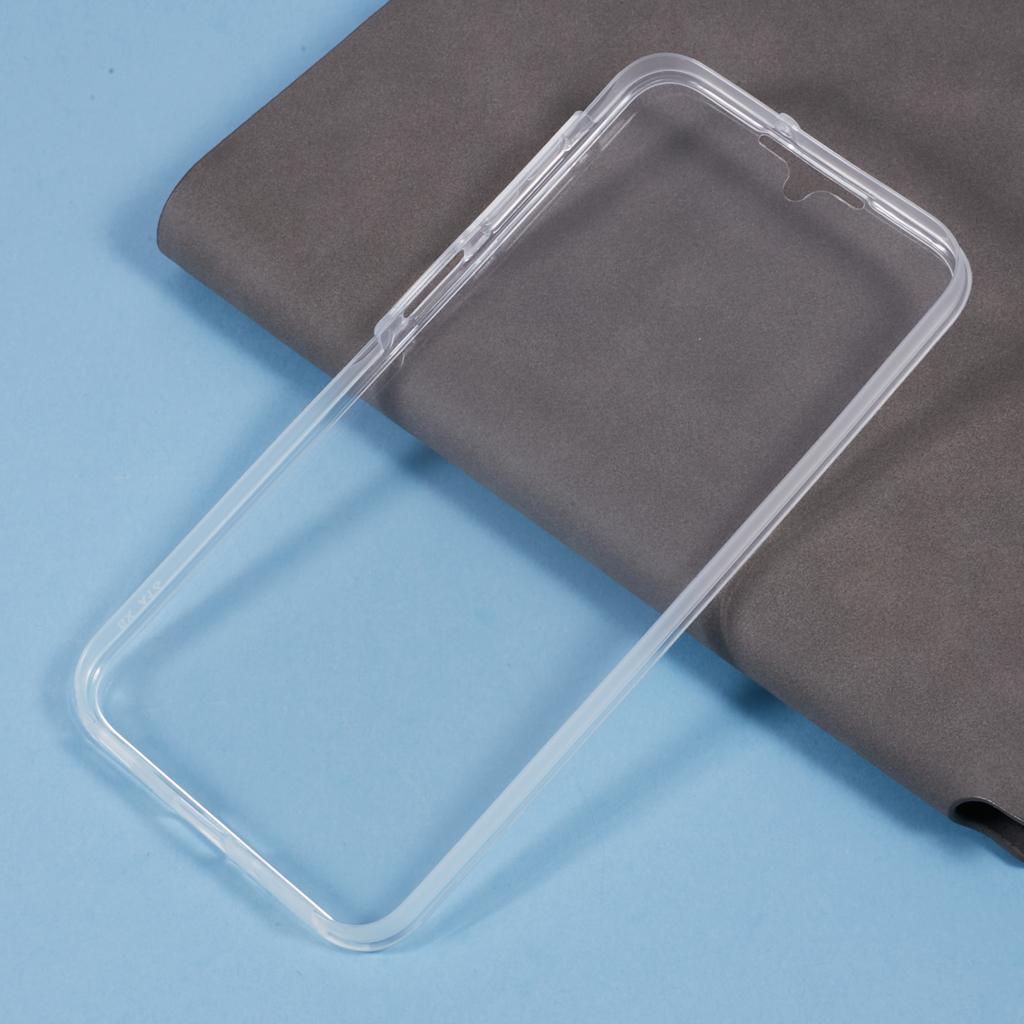 Etui na Samsung Galaxy A16 5G/A16 4G, ramka TPU, przezroczysty akrylowy tył, pokrowiec na telefon z folią PET