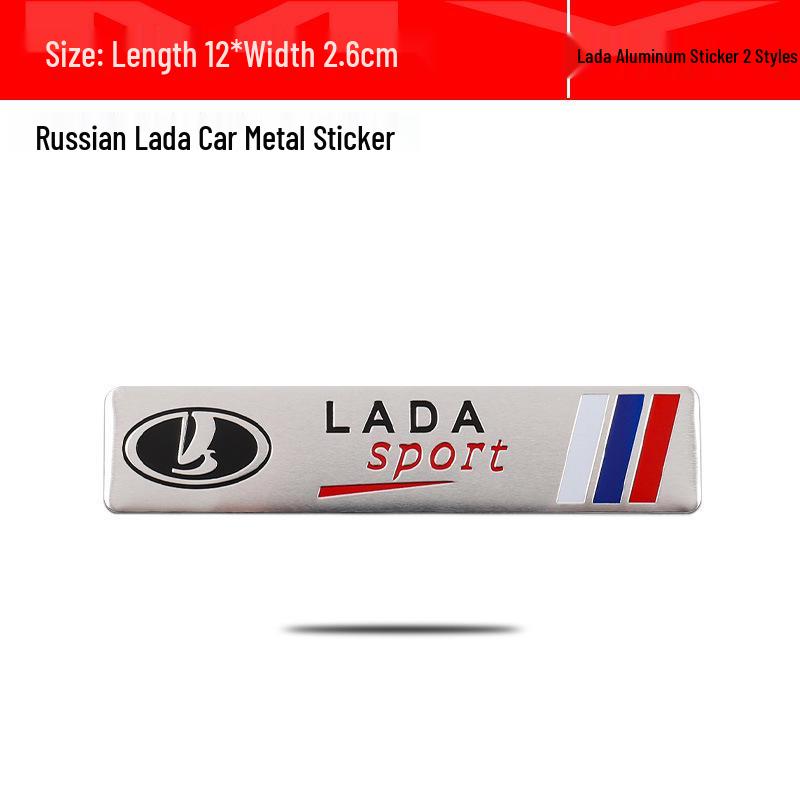 LADA Autoaufkleber & Metalllogos zur Dekoration & zum Abdecken von Kratzern