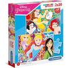Puzzle Princess - Clementoni - 2x20 Pieces - Cartoons and Comics - for Children Aged 3 and Over