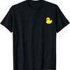 Niedliches & Einfaches Kleines Gelbes Gummi-Entchen Enten Grafikdruck T-Shirt