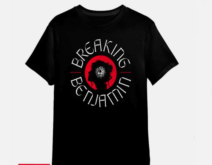 Breaking Benjamin Merchandise Awaken Logo T-Shirt