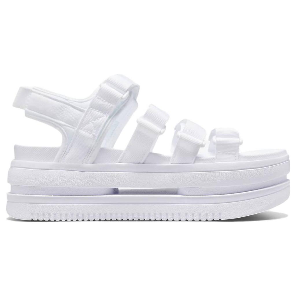 Ny Nike Iconic Classic Sandal Hvit Hvit Hvit Dame DH0223-100