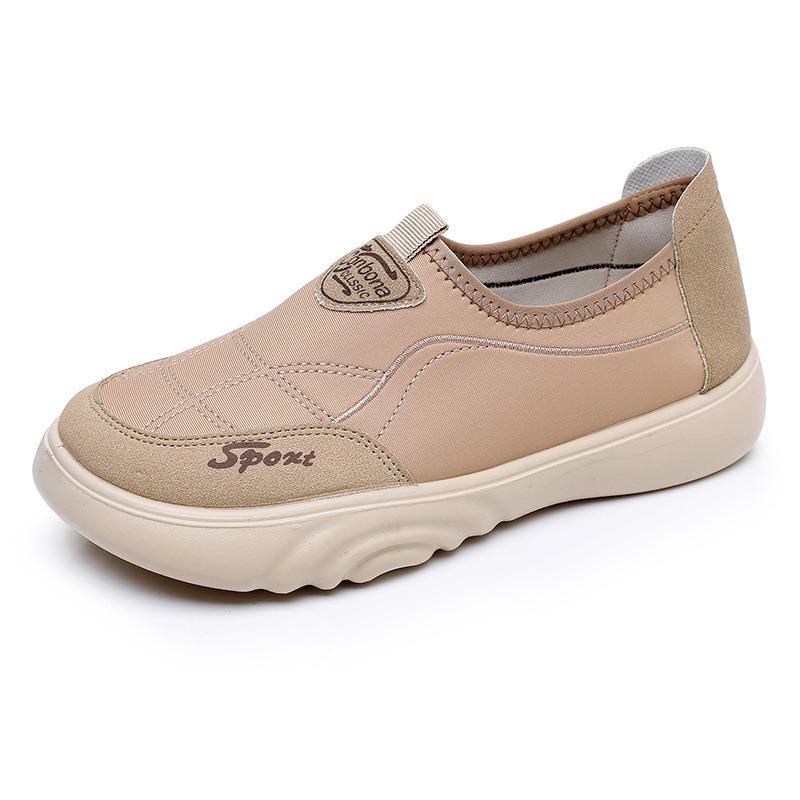 Shoes women's spring and autumn new one-pedal shoes soft soles not tired feet lazy shoes breathable women's shoes platform shoes women