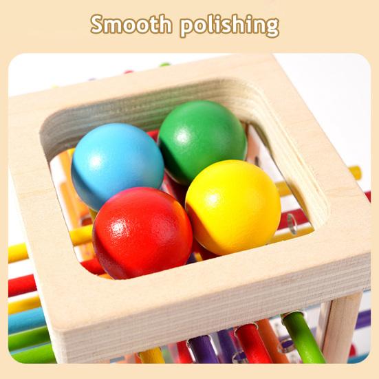 1 Set Wooden Stick Tower Dice Game Fine Motor Focus Training Colorful Stick Counting Math Educational Board Game Toddlers Boys Girls Gift