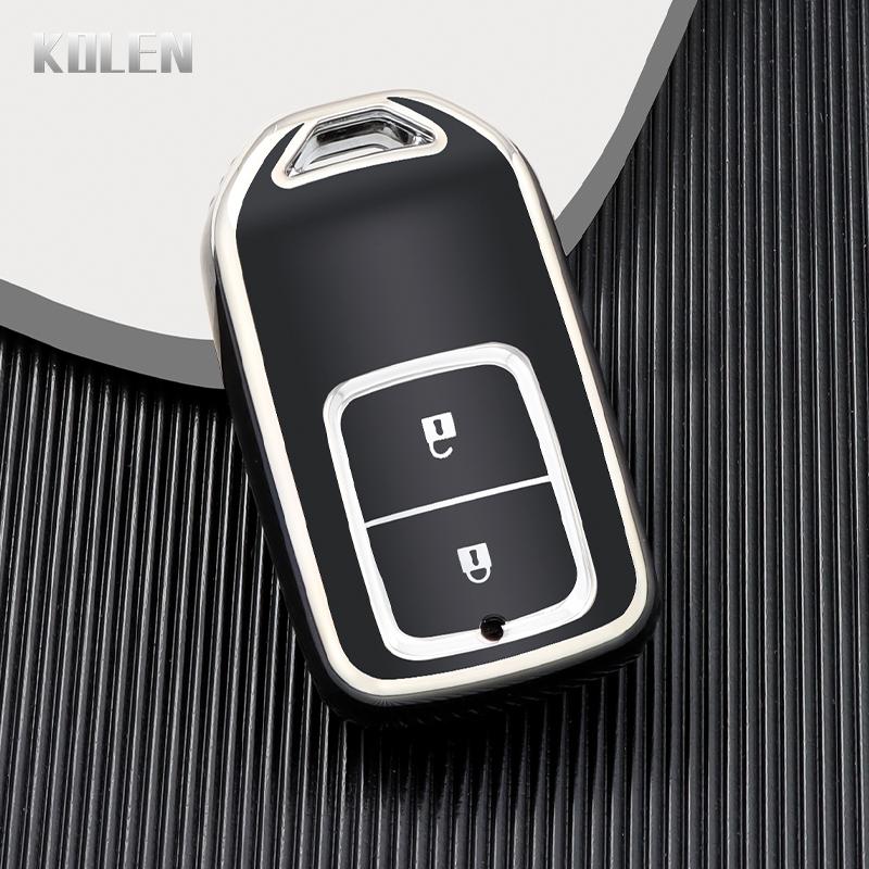 

Tpu Car Remote Key Case Cover Shell For Honda Crv Cr-V Fit Civic Accord Hr-V Hrv City Odyssey Xr-V Protector Fob Bag Accessories