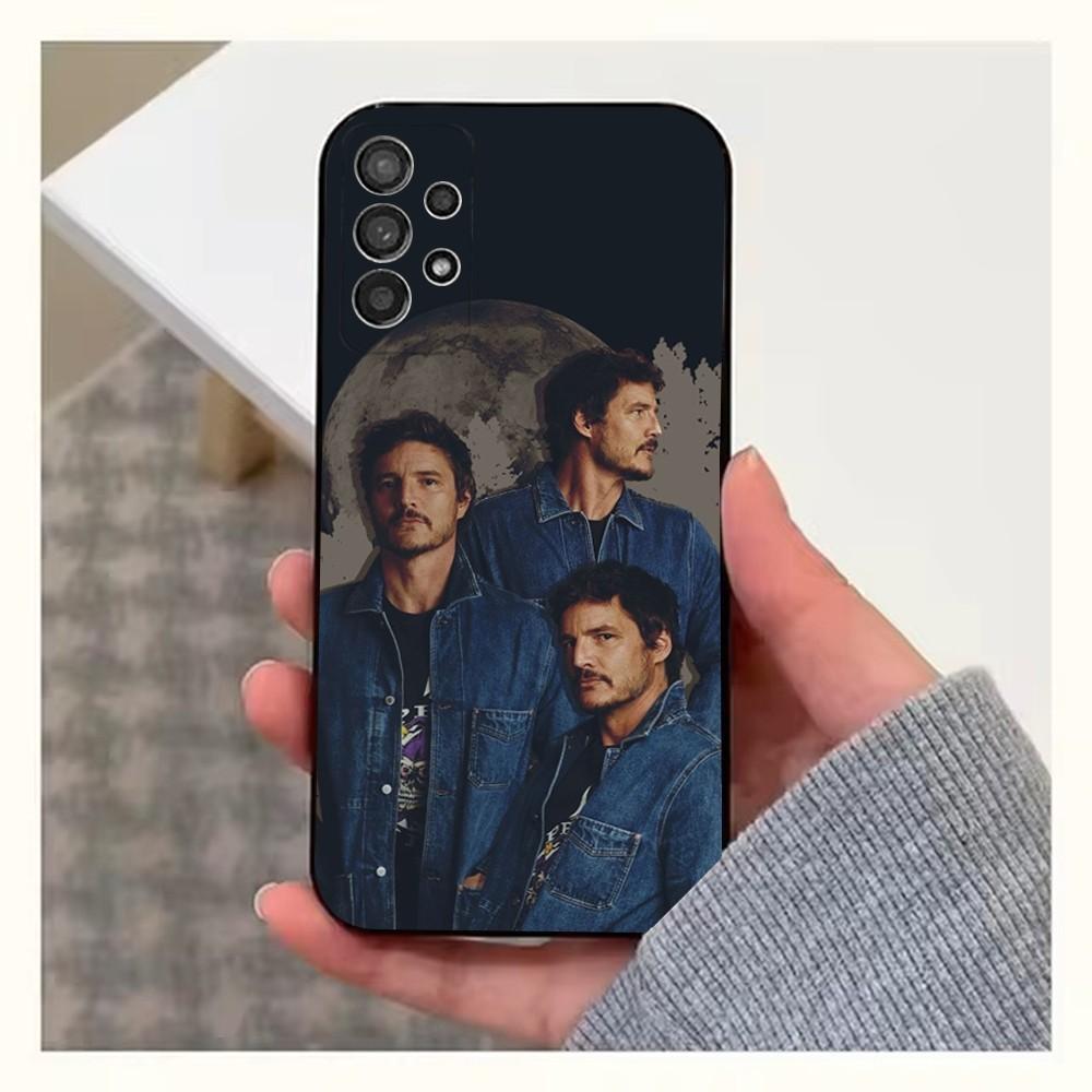 Actor P-Pedro P-Pascal-s Phone Case For Samsung S25,S24,S23,S22,S20,S21,S10,Ultra,Plus,Lite,FE,Soft Silicone Black Cover