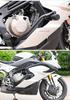Motorcycle Crash Bar Anti-Fall Head: Rubber-Aluminum with Spring Buffer 