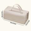 Large Capacity Portable Storage Pouches For Cosmetics Toiletries With Removable Dividers And PVC Materials