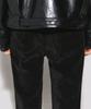 Weseullihyuseuteon Vesper Tape Detail Boots Cut Pants Black