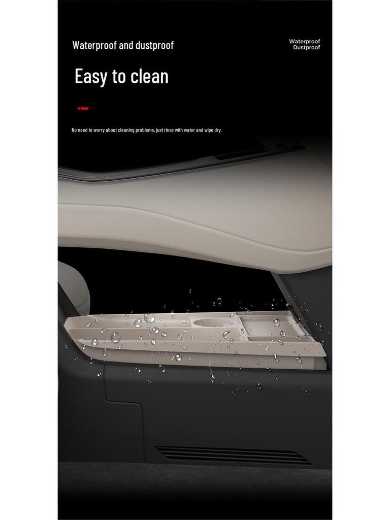 L90 Center Console Lower Silicone Storage Box - Glasses & Accessories Holder