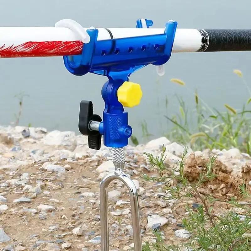 New 1Pc Fishing Rod Ground Insertion Bracket With Rod Drop Lock And Rod Lift Unlock Available The Frame Head Is Deta