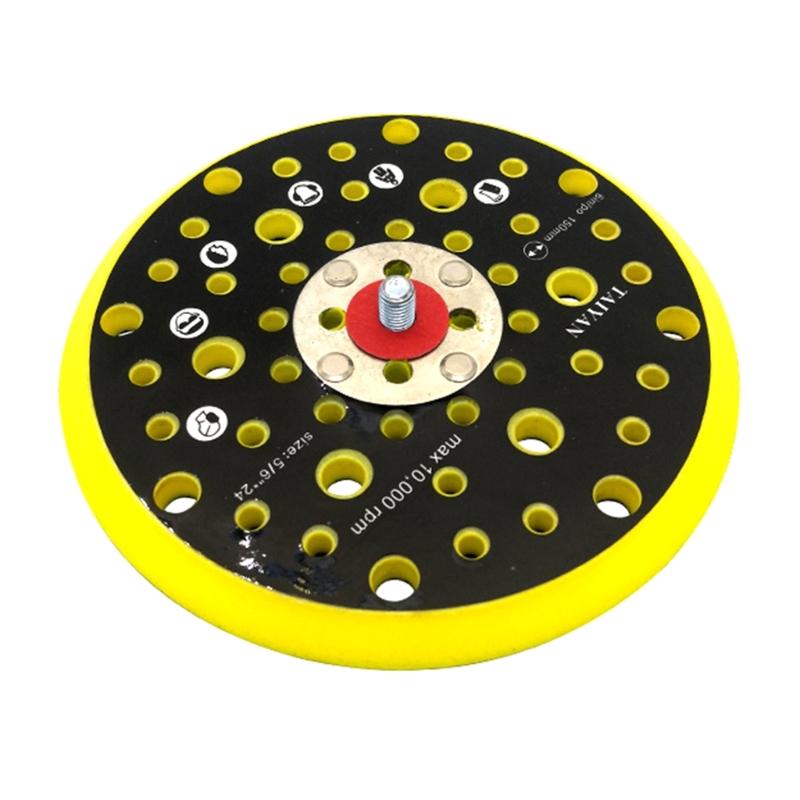 

Сверхпрочная 150мм сменная шлифовальная опорная тарелка с 54 отверстиями, подходит для шлифовальной машины, надежное крепление, угловая шлифмашина 1