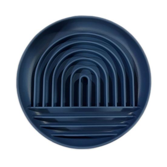 Silicone Pet Slow Feeding Bowl Anti-Choking Non-slip Easy Clean Slow Down Eating Puzzle Feeder for Medium Large Breed Dogs Cats