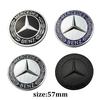 Auto Logo Front Motorhaube Emblem Metall Flaches Abzeichen Zubehör für Mercedes Benz AMG E S C A B Klasse GLE GLS CLS GLC CLA GLA GLK
