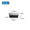 Disposable Thickened Food Container with Lids