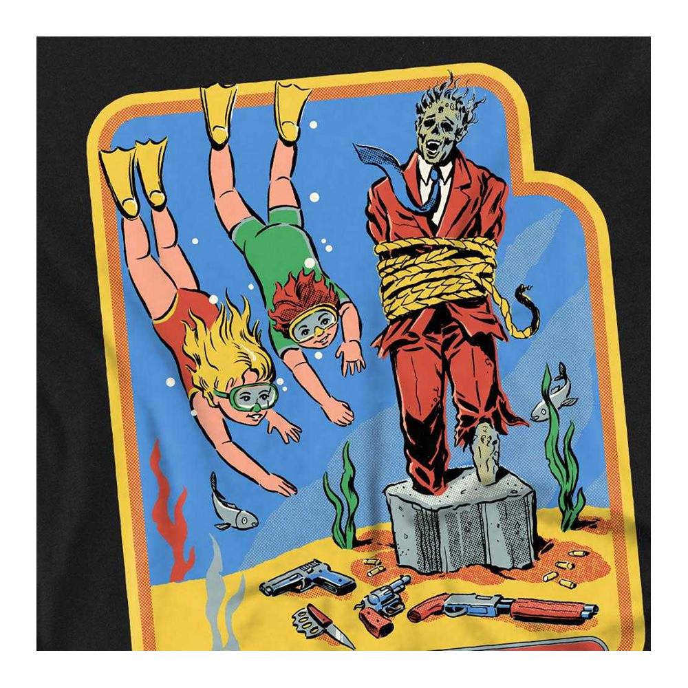 Steven Rhodes Unisex Adult Diving For Treasure Long-Sleeved T-Shirt