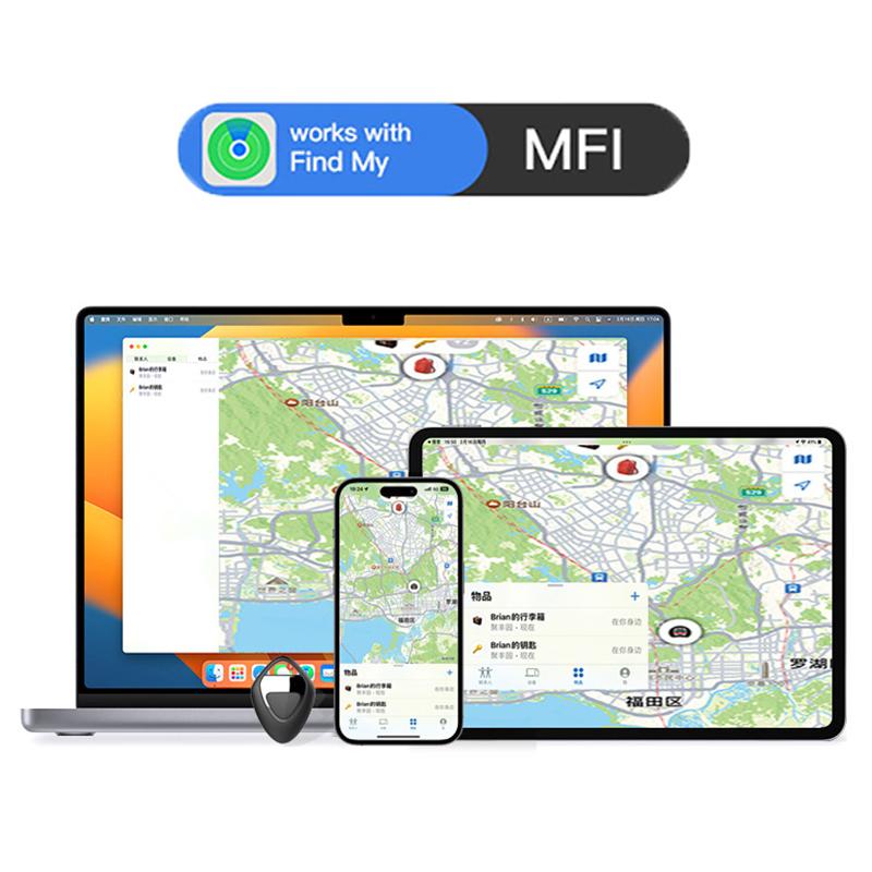GPS Tracker Bluetooth חכם עבודה עם אפל מצא את האפליקציה שלי ITag Anti Lost תזכורת התקן MFI מדורג איתור מפתח לרכב חיות מחמד Kids Finder