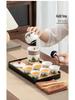 Portable Ceramic Kung Fu Tea Set - Travel Quick Cup for Office or Outdoor Use, Ideal Business Gift