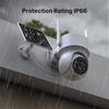 iCSee Solar-Powered Wireless 4MP HD Home Camera with Low Power Consumption
